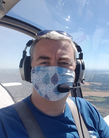 flyying selfie!